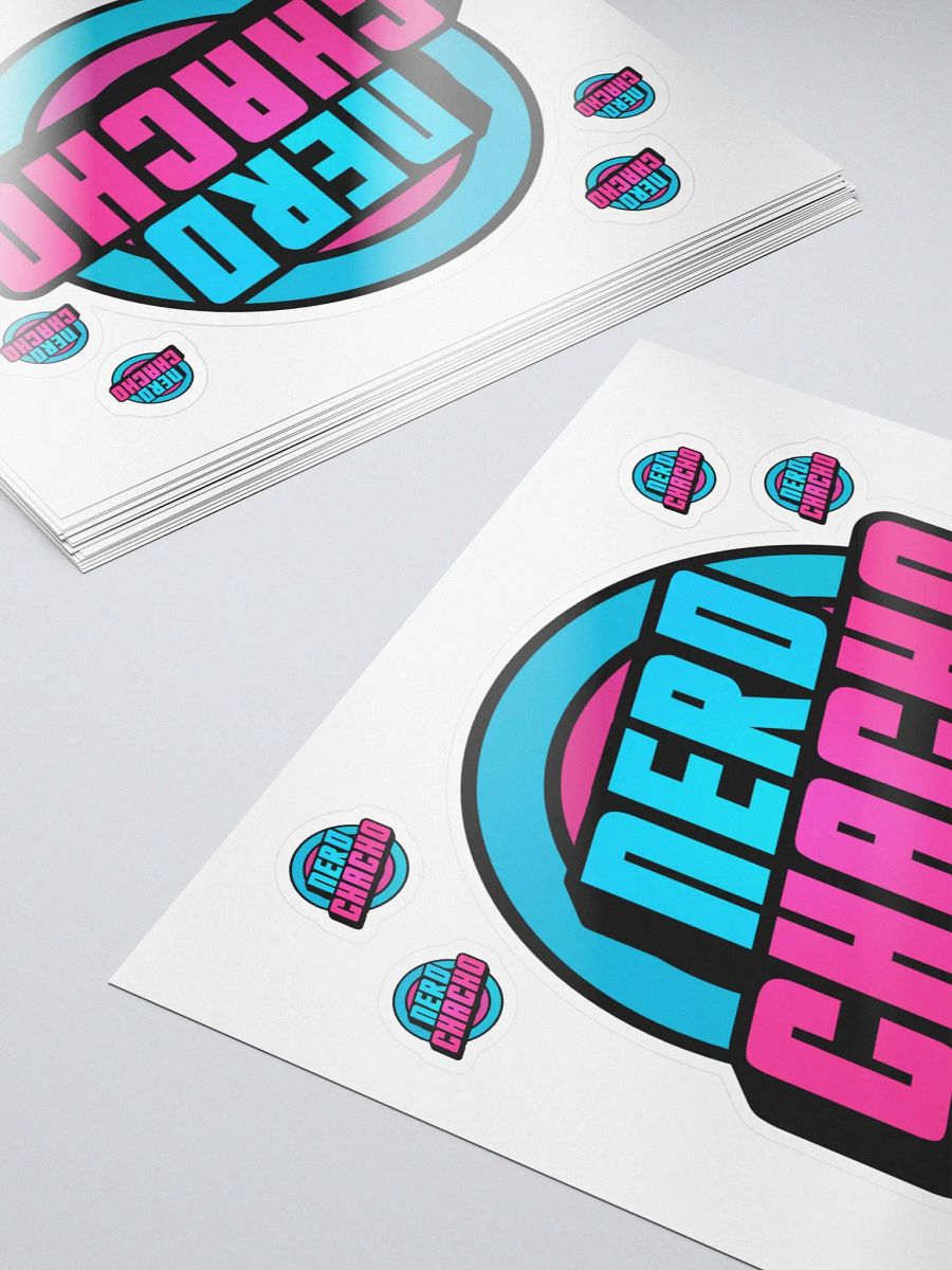 Nerdchacho Stickers product image (5)