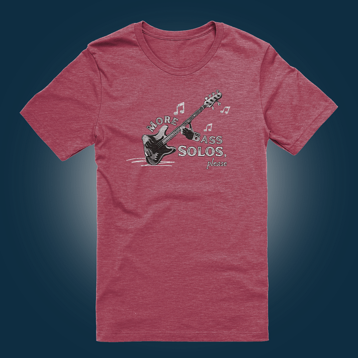 "More Bass Solos" Shirt product image (1)