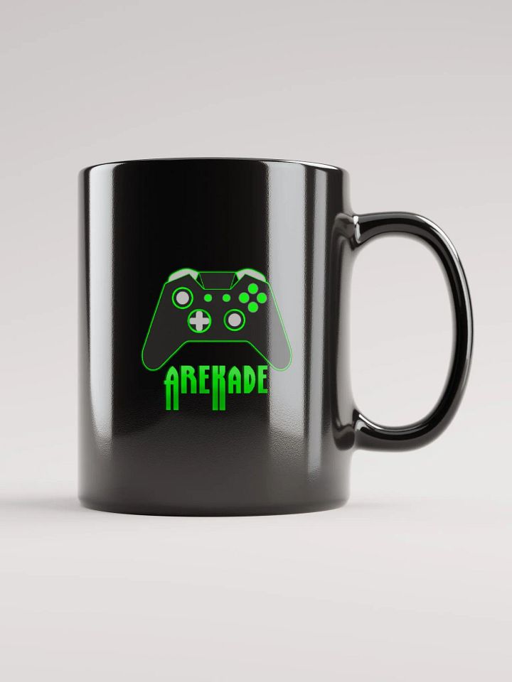 AreKade Logo Black Glossy Mug product image (1)