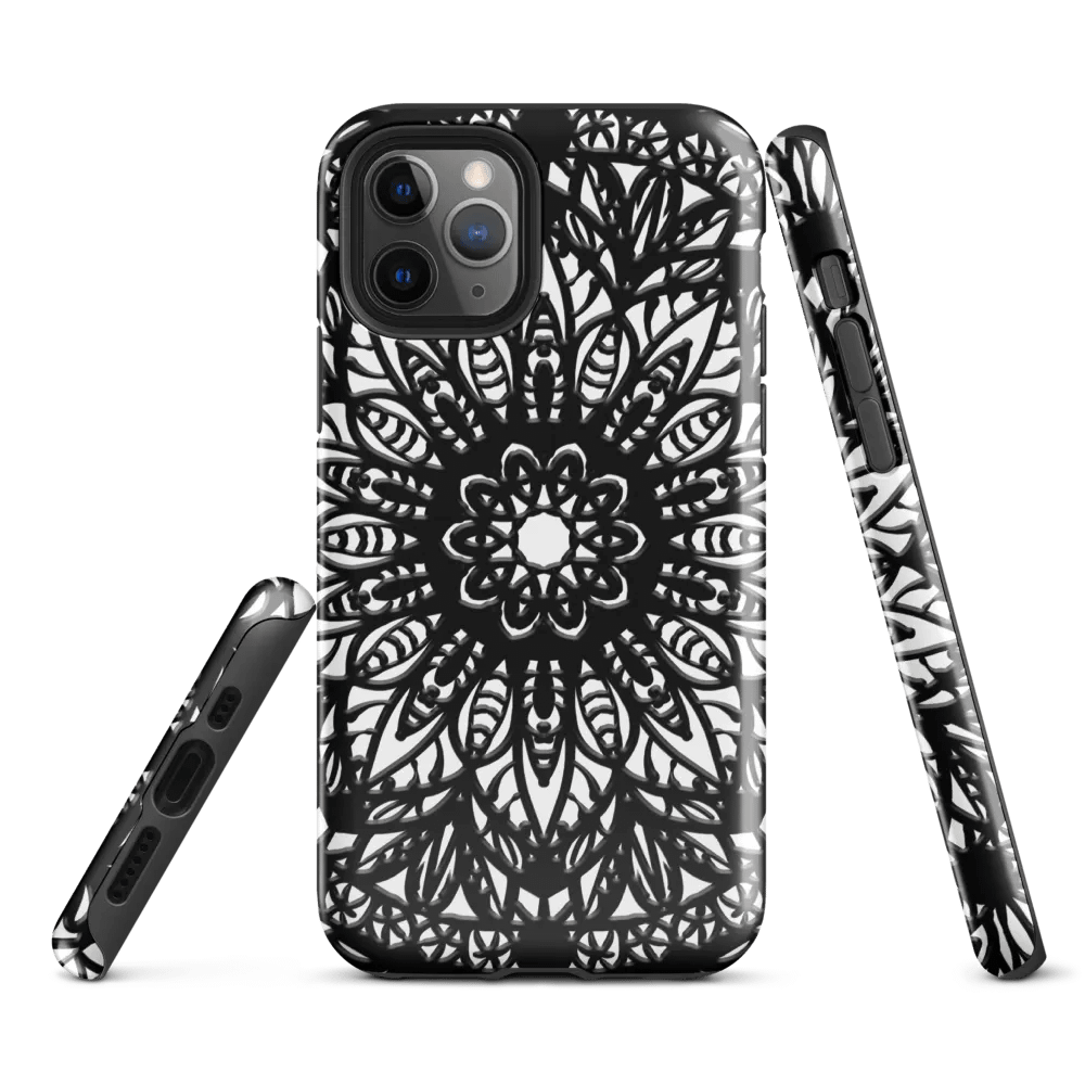 Monochrome Mandala Phone case product image (4)