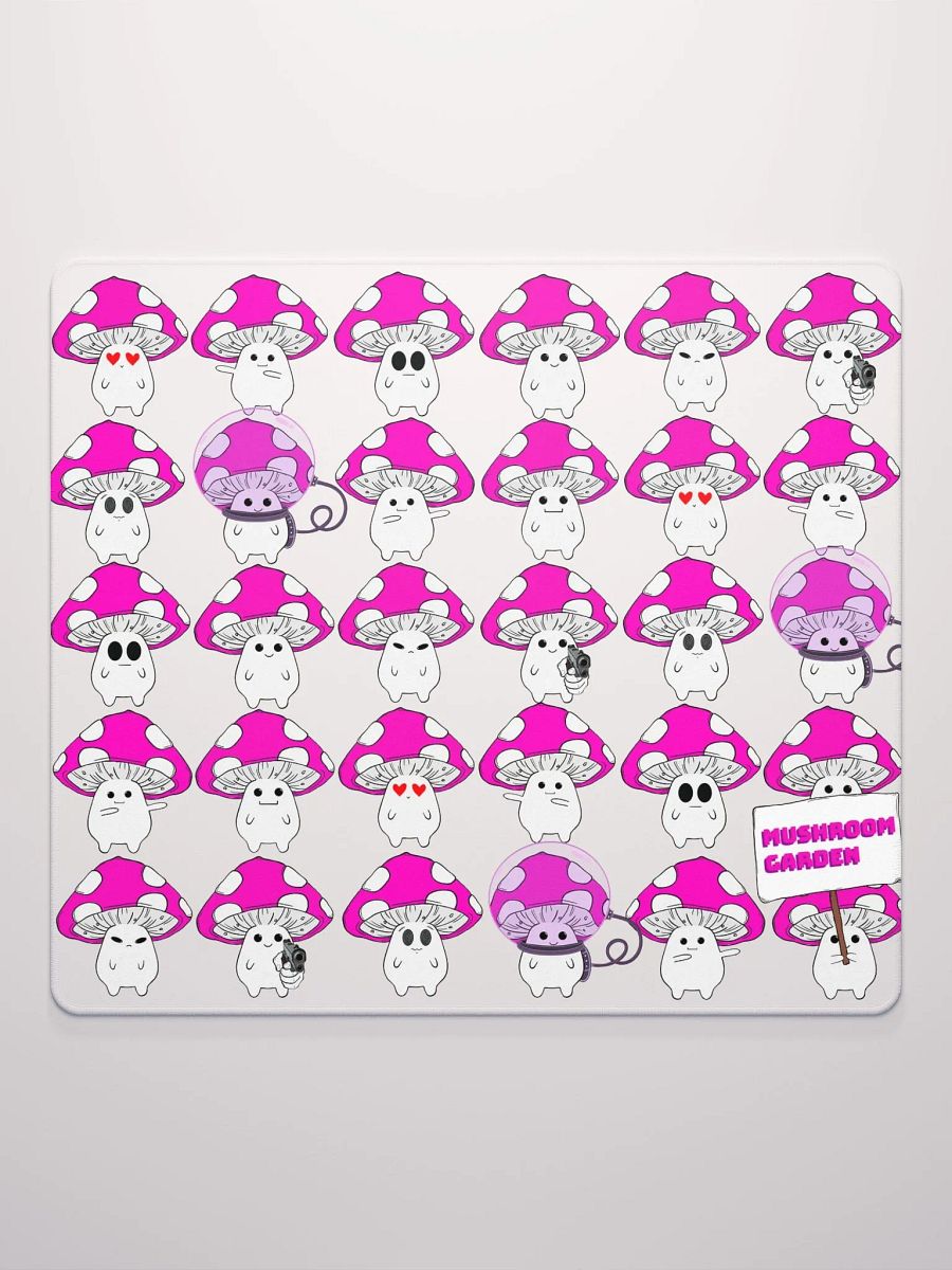Mushroom Garden Mouse Pad product image (2)