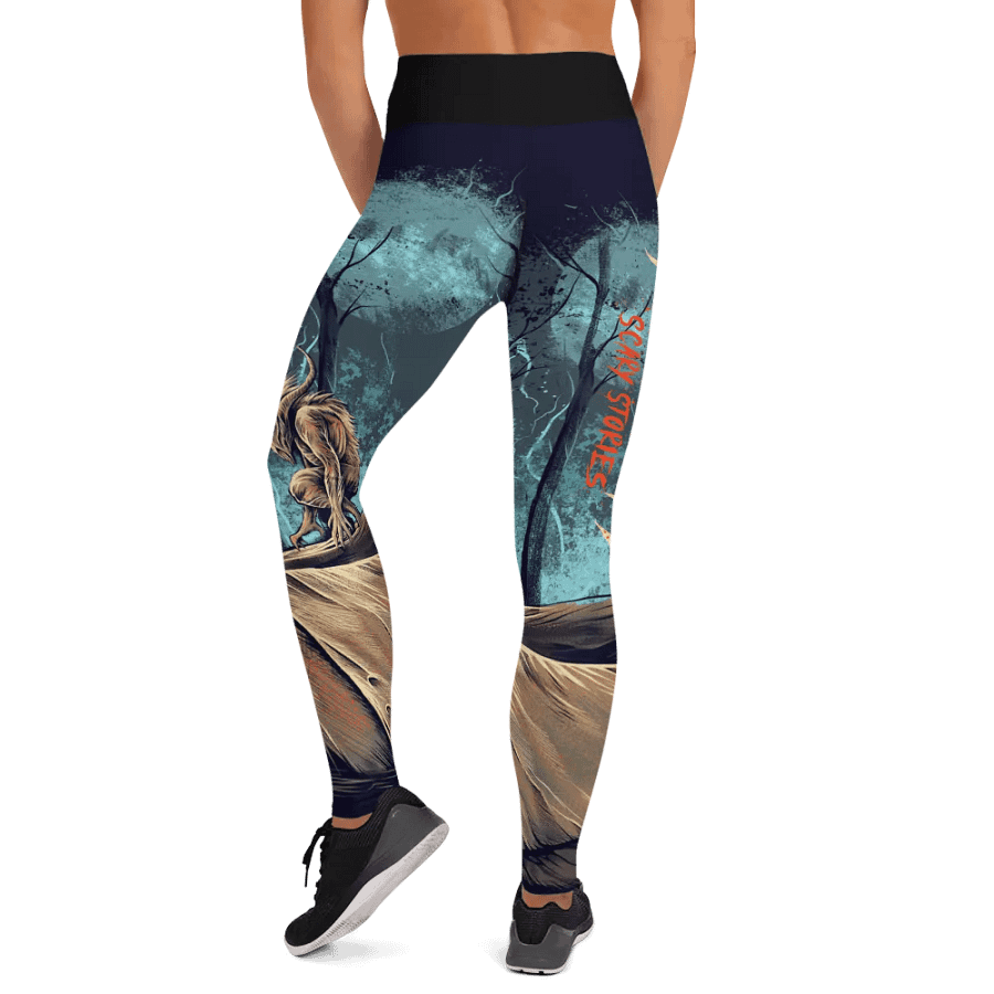 Moonlit Wendigo Yoga Leggings product image (5)