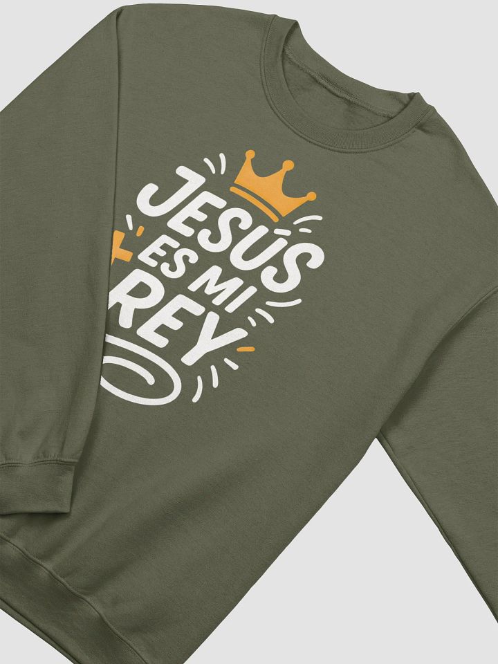 Sudadera Unisex Cuello Redondo | Jesús es mi Rey product image (13)