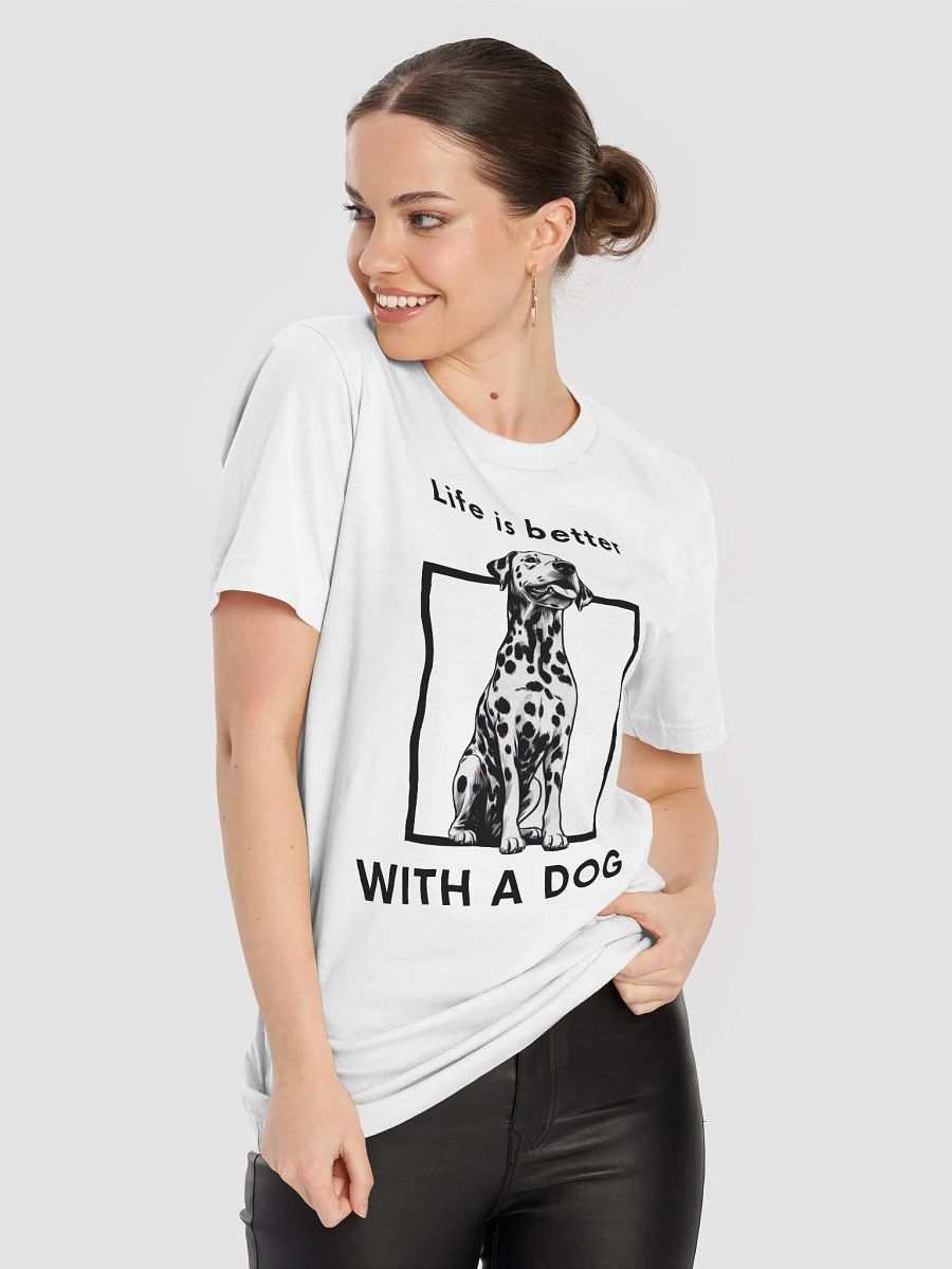 Better Life Dalmatian White T-Shirt product image (5)