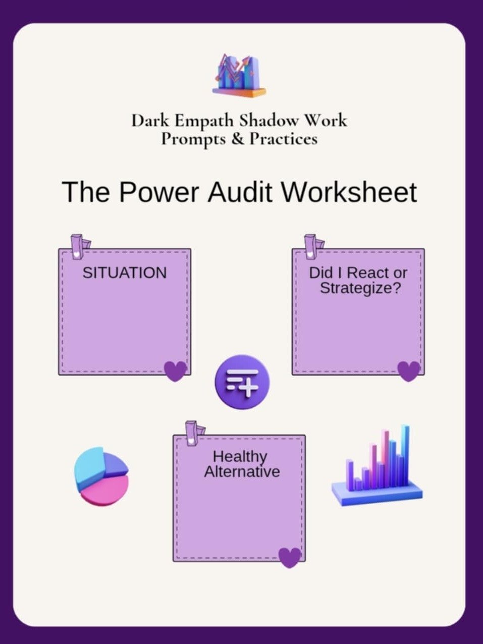 Narcissist Meets Dark Empath: A Shadow Work Journal for Reclaiming Your Power product image (4)
