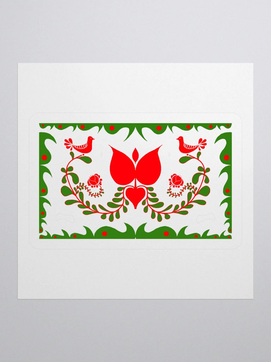 Hungarian Garden Kiss Cut Stickers product image (4)