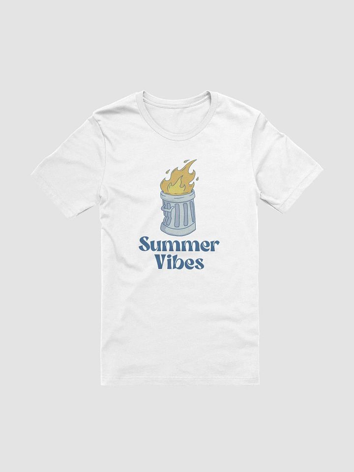 Trash Can On Fire Summer Vibes T-Shirt product image (6)