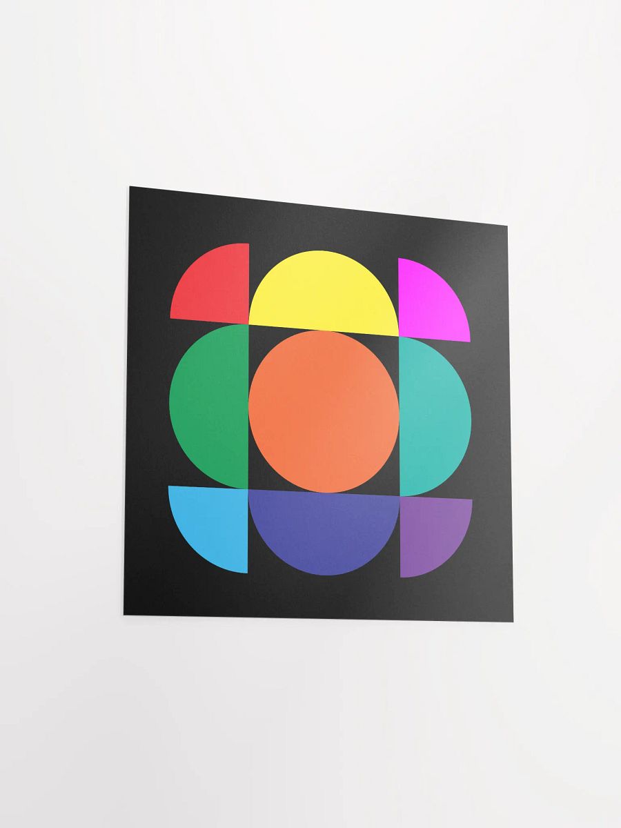 Bitcoin For All Prism Poster product image (3)