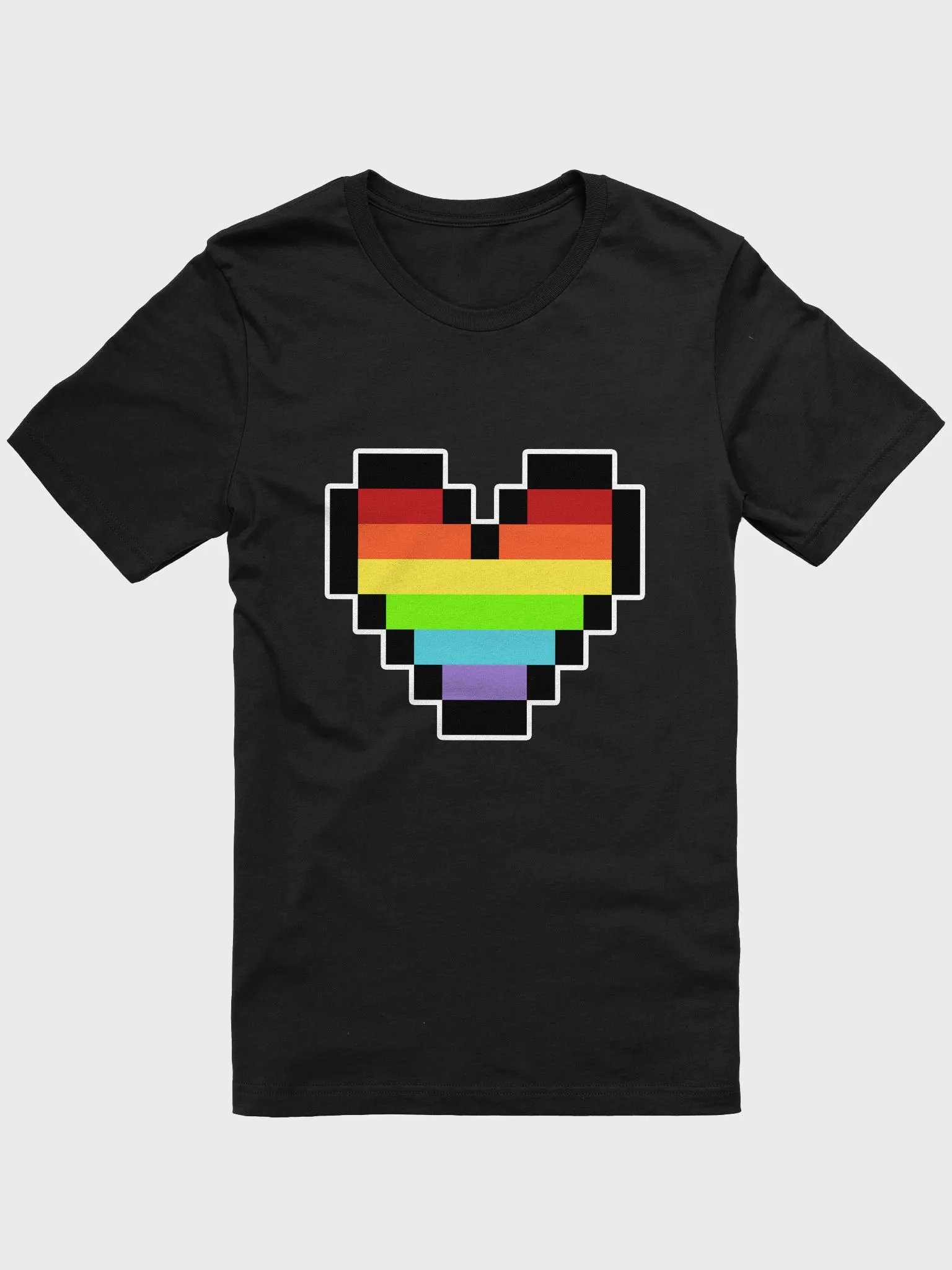 Pride Heart Emote Shirt product image (1)