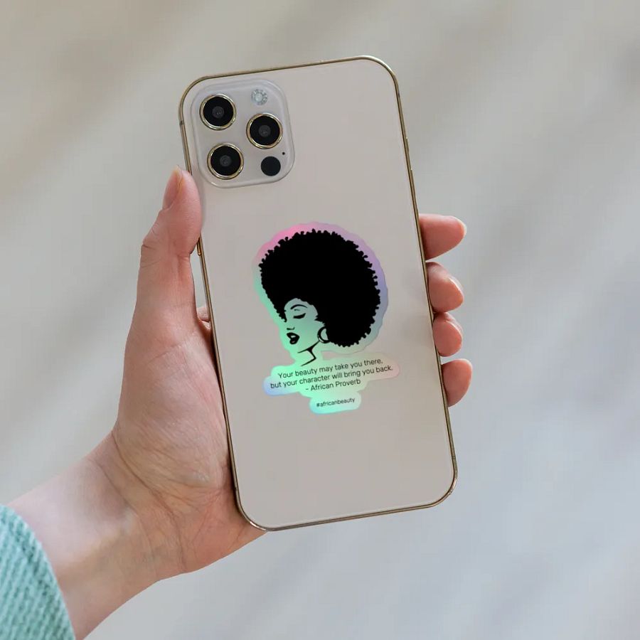 African Beauty Affirmation Sticker Sheet product image (8)