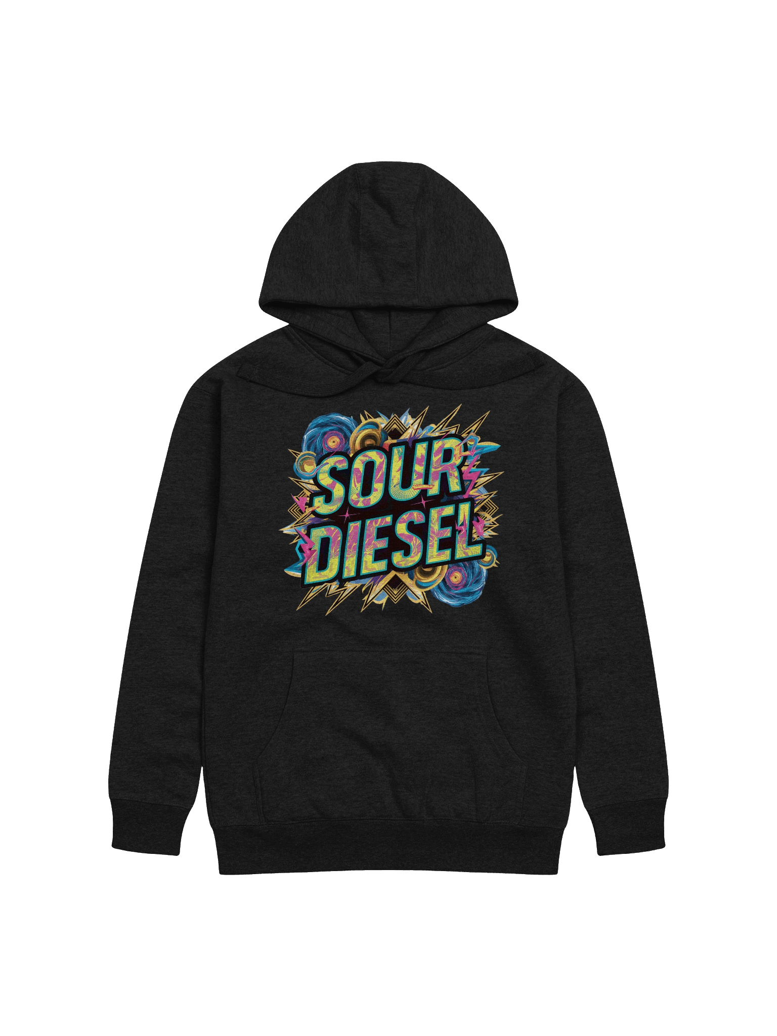 SOUR DIESEL STRAIN EXPLOSION - Premium Pullover Unisex Hoodie product image (4)