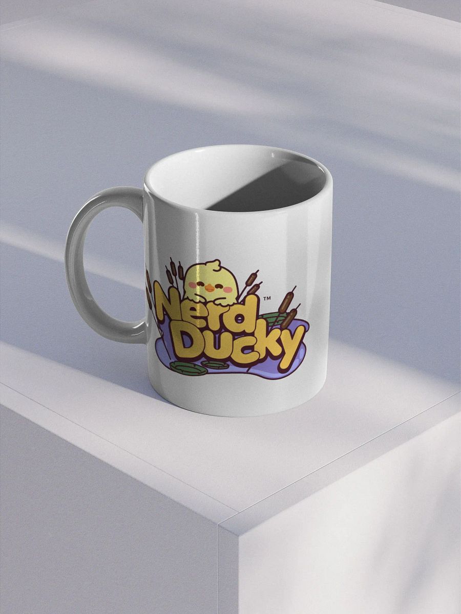 Nerd Ducky Ceramic Mug product image (1)