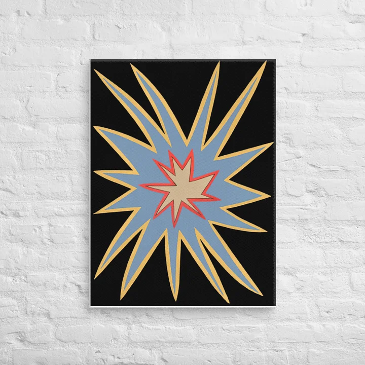 Bedroom Ceiling Starburst on canvas product image (2)