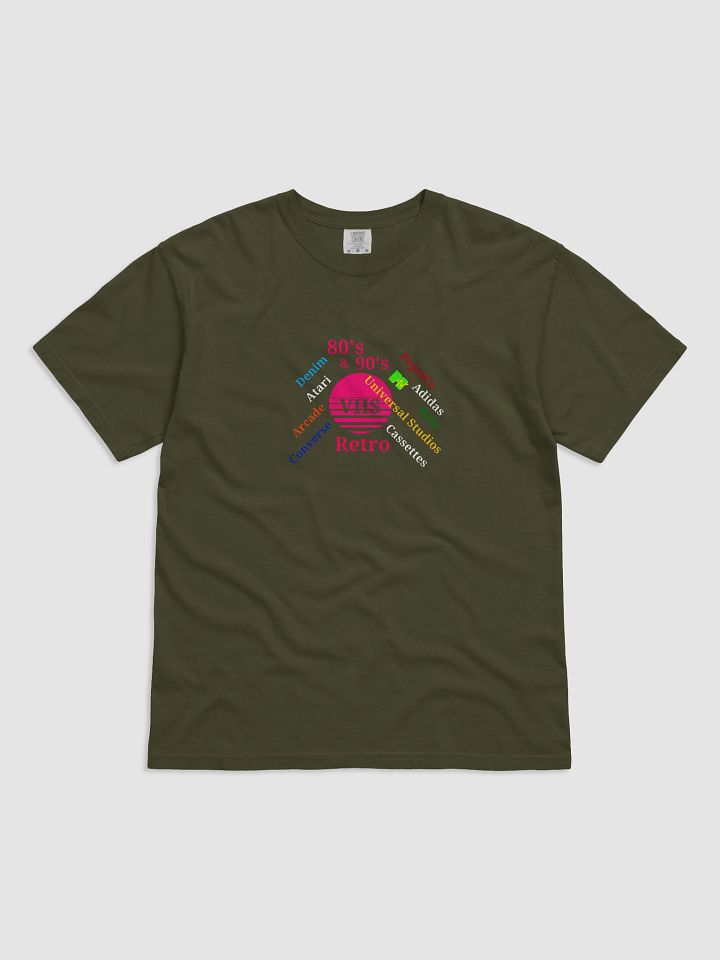 Retro Vibes VHS Circle T-Shirt product image (1)