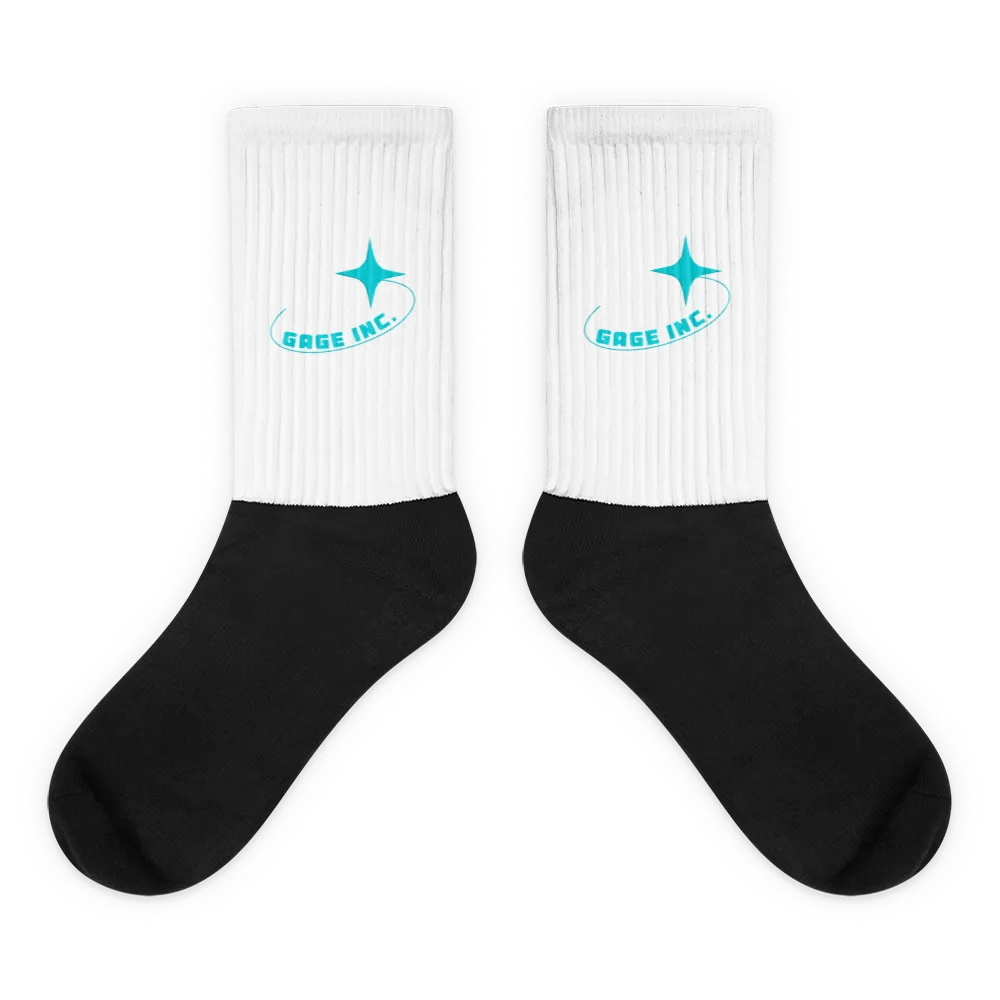 Gage Inc. Black Foot Sublimated Socks product image (1)