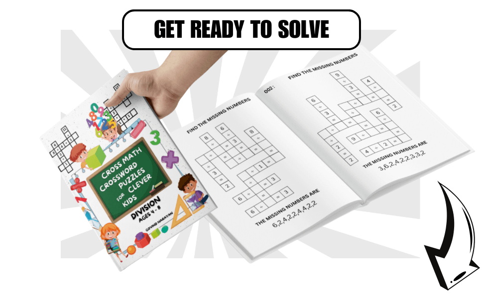 100 Crossmath Puzzles: Division for Kids (Ages 4-8) | Ebook | Printable PDF product image (2)
