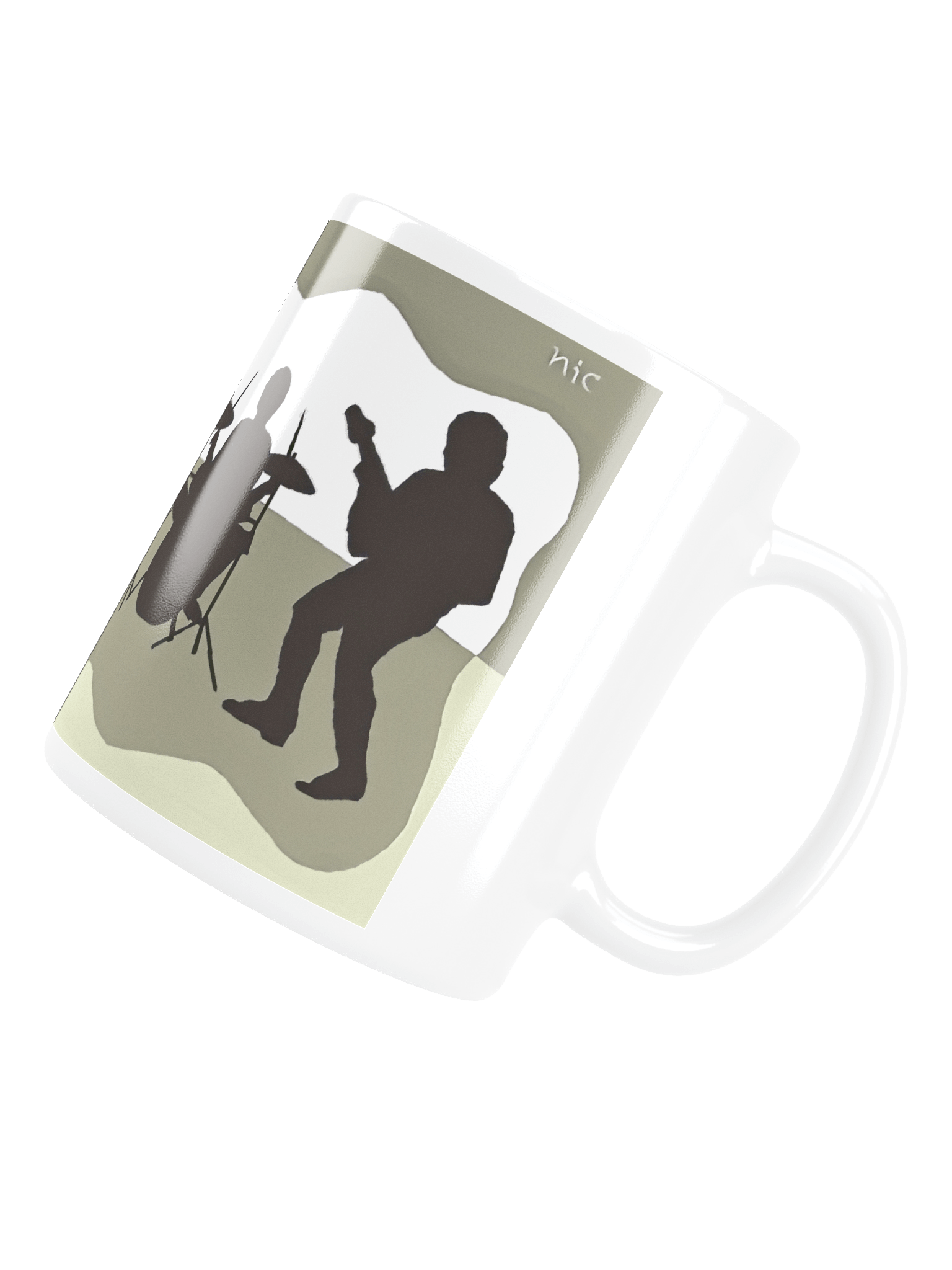 Rock Band White Glossy Mug product image (5)