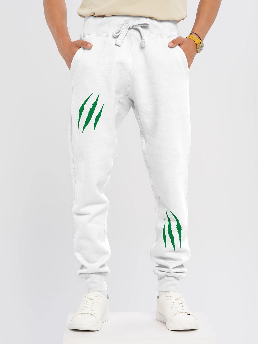"Scratch Claws" (Green) Lane Seven Fleece Joggers product image (3)
