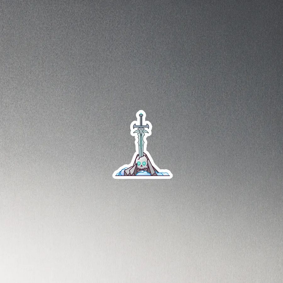 Sword in the Skull - Lich Variation - Magnet product image (2)