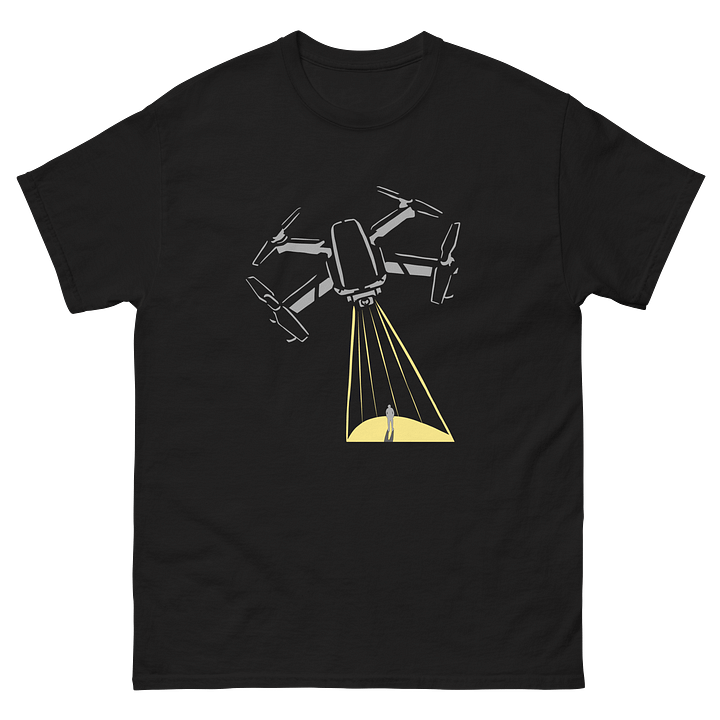 Drone-Lit Spotlight T-Shirt product image (14)