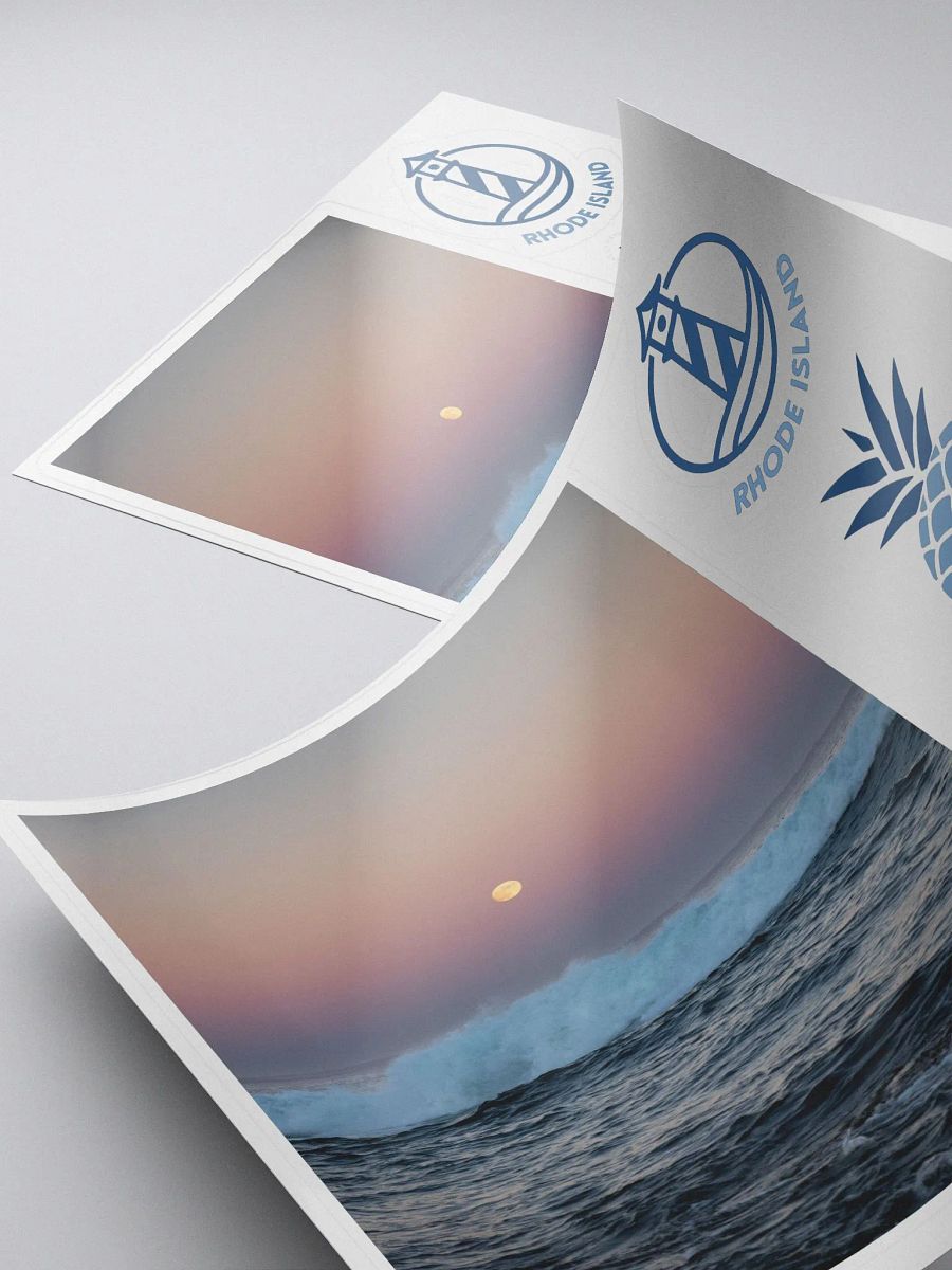 Moon Over the Cliff Walk Sticker Pack product image (4)