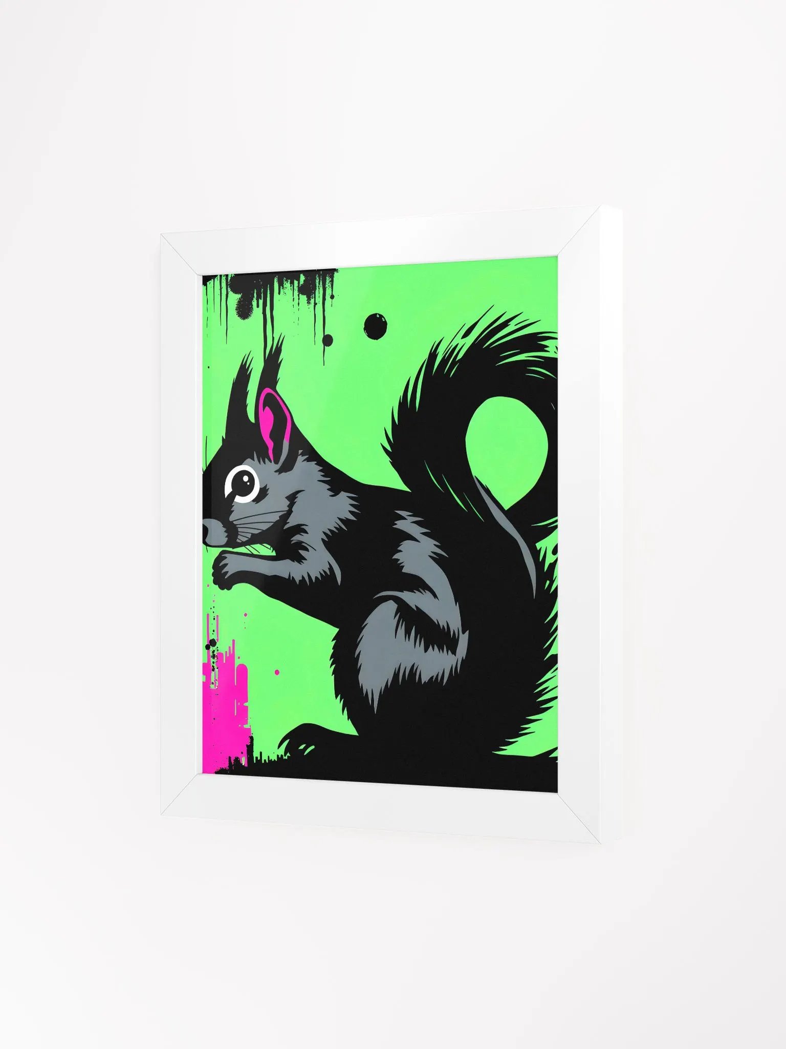 Vibrant Squirrel Matte Poster product image (14)