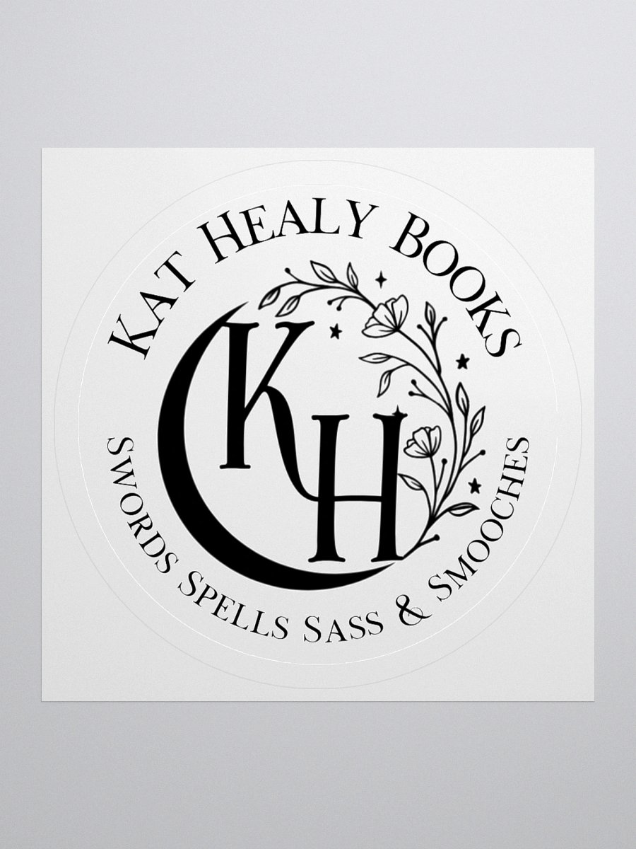 Kat Healy Books Slogan Sticker product image (3)