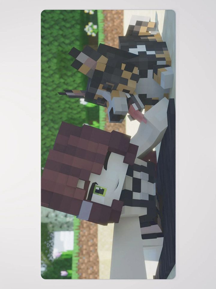 'Minecraft Mimi' Desk Mat product image (2)