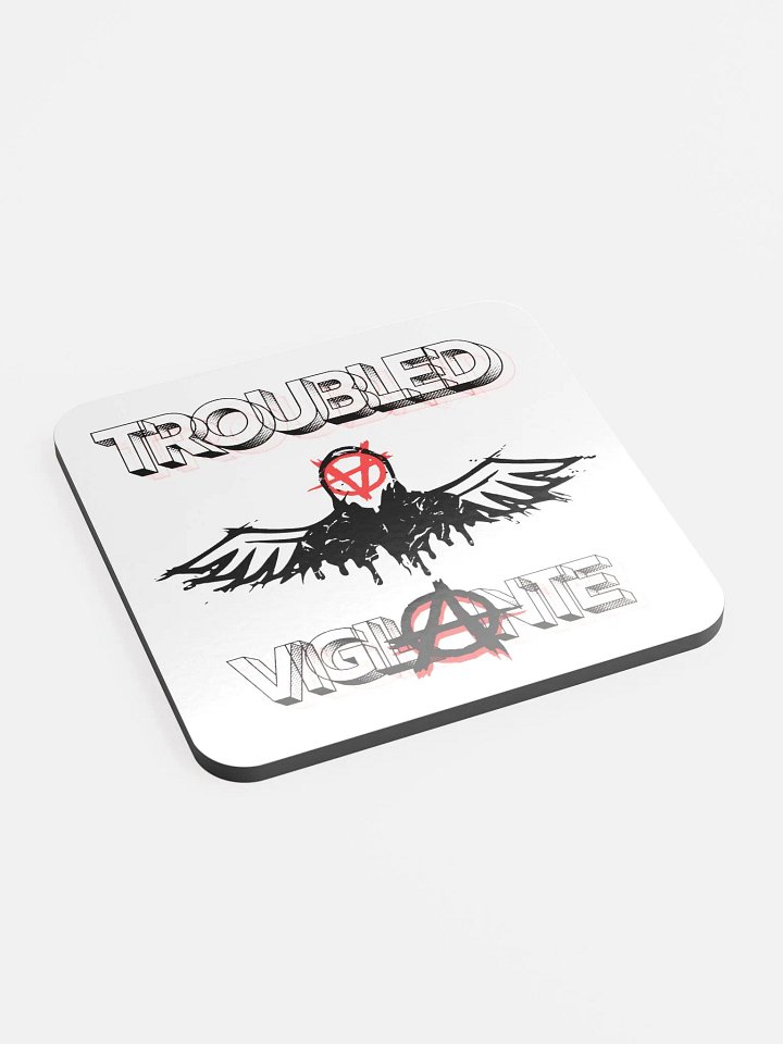Troubled Vigilante Coasters product image (2)