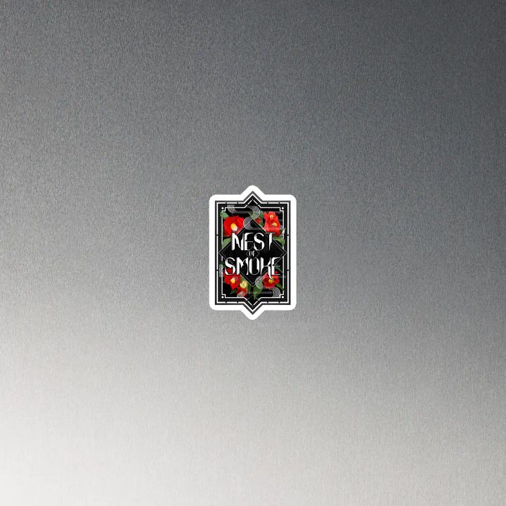 Nest of Smoke Pub Sign ✦ Die-Cut Magnets product image (4)