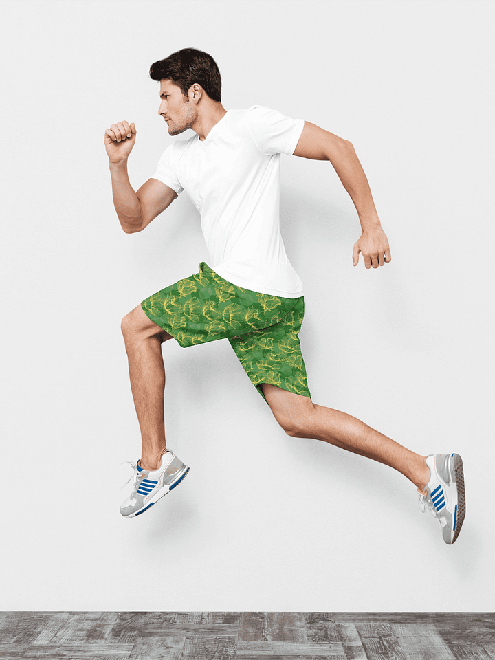 Golden Grove | Recycled Unisex Mesh Shorts product image (1)