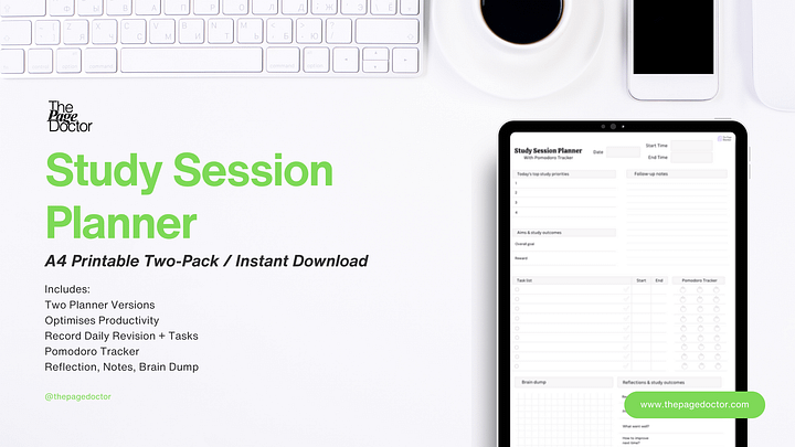 Study Session Planner | For Focused Studying product image (2)