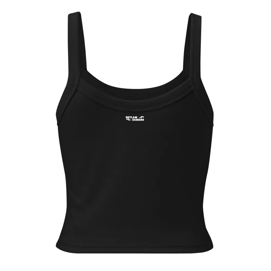 Outlaw Baggers Classic Women's Tank (Black) product image (2)