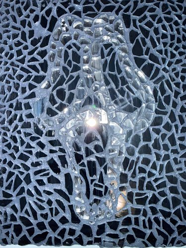 First time ever grouting… I think it came out pretty okay.