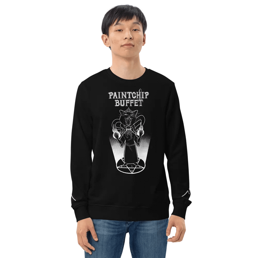 paintchipbuffet cult of kbthulu printed sweatshirt product image (9)
