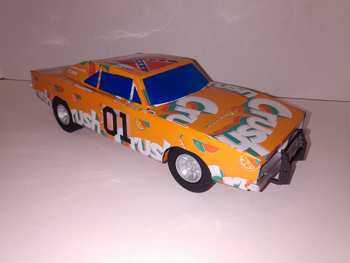 3D printed 69 Dodge Charger parts pack Soda Can Airplanes