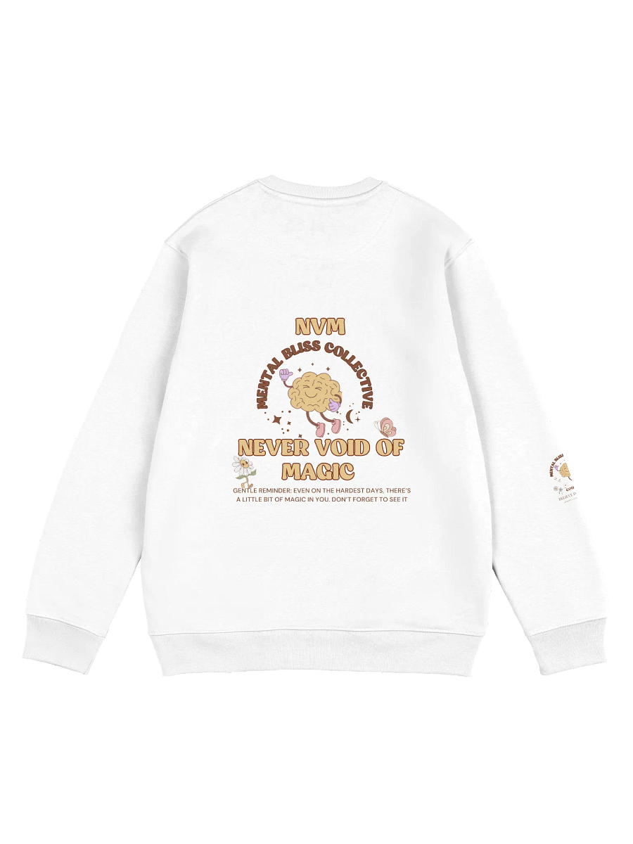 NVM Never Void of Magic Unisex Eco Sweatshirt – Embrace Your Inner Magic product image (2)