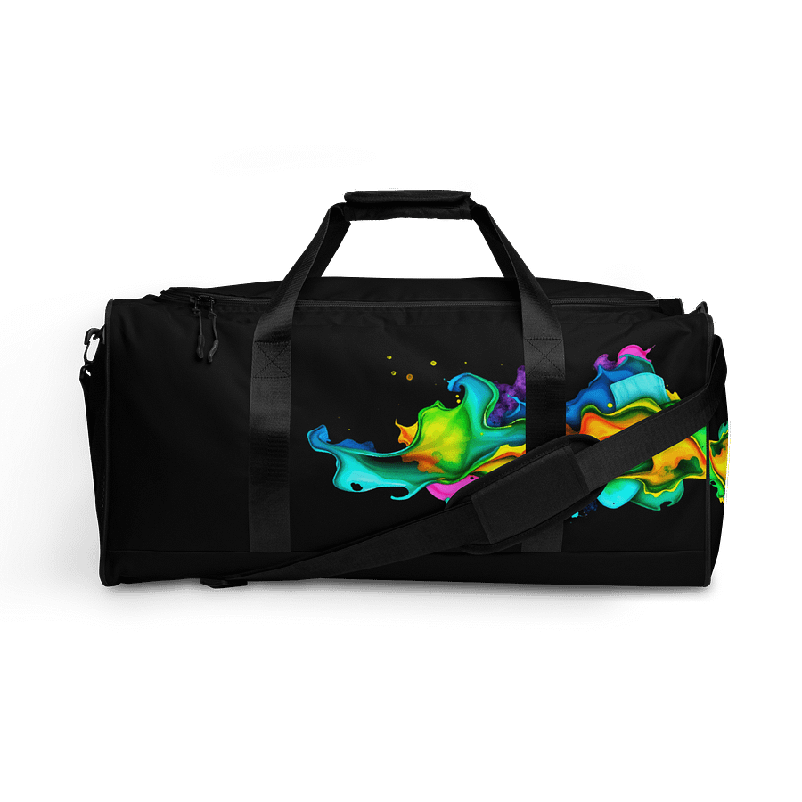 Vibrant Swirl All-Over Duffle Bag product image (1)
