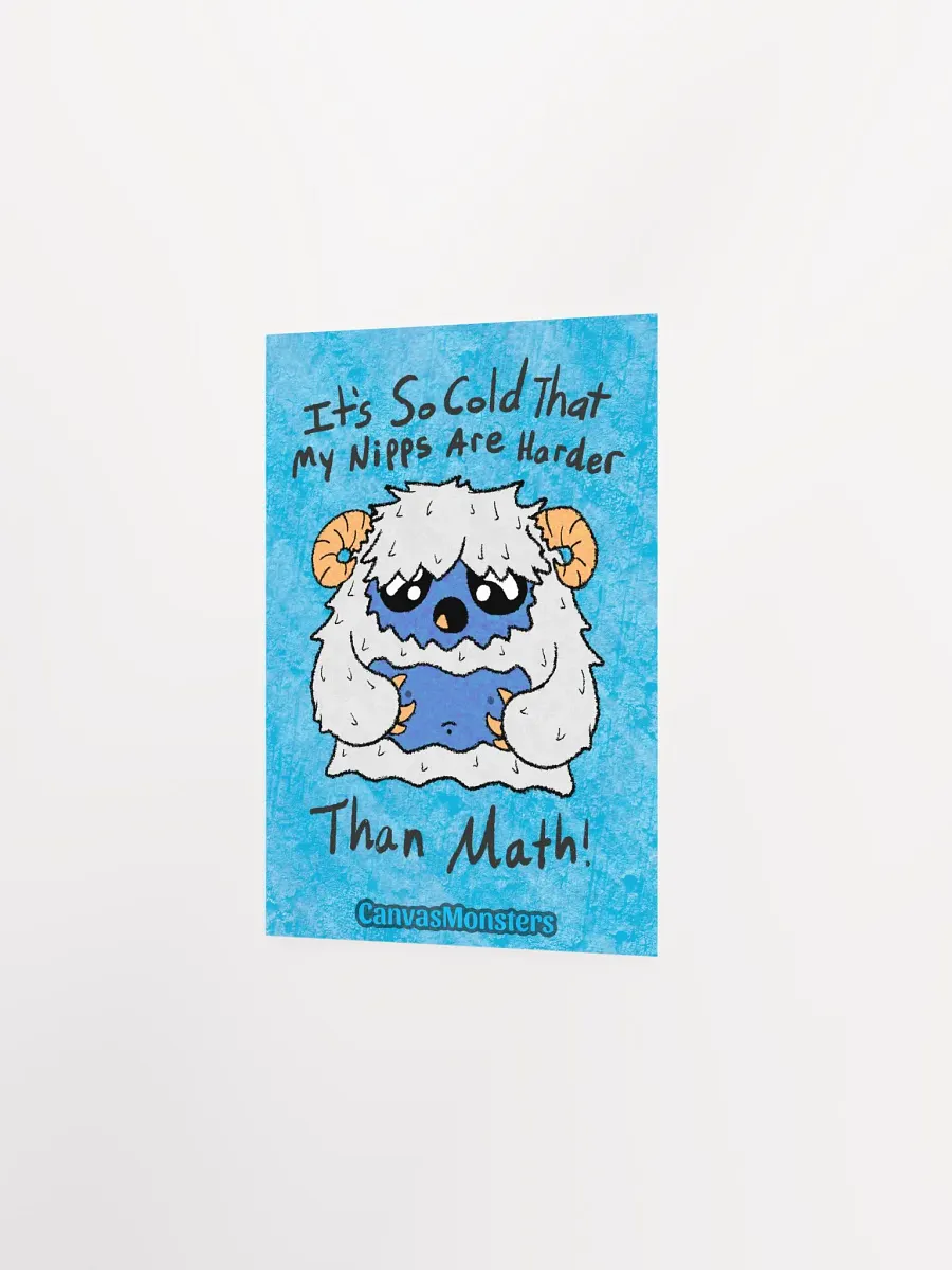 Harder Than Math Matte Poster product image (3)