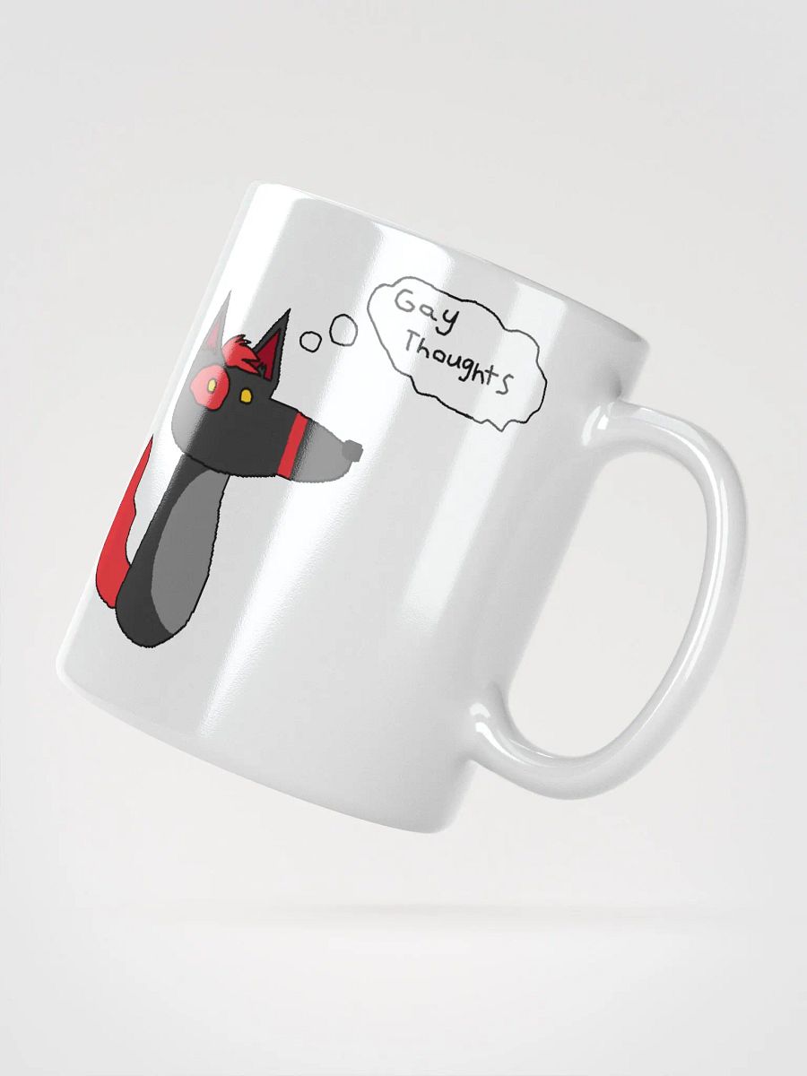 Gay Thoughts White Glossy Mug product image (4)