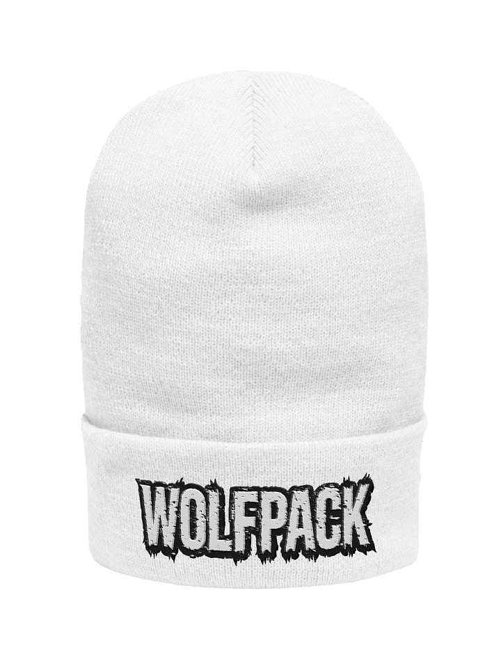 "WOLFPACK" Yupoong Cuffed Beanie product image (41)