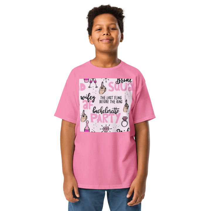 Kids Shirt Bachelorette Doodle product image (1)