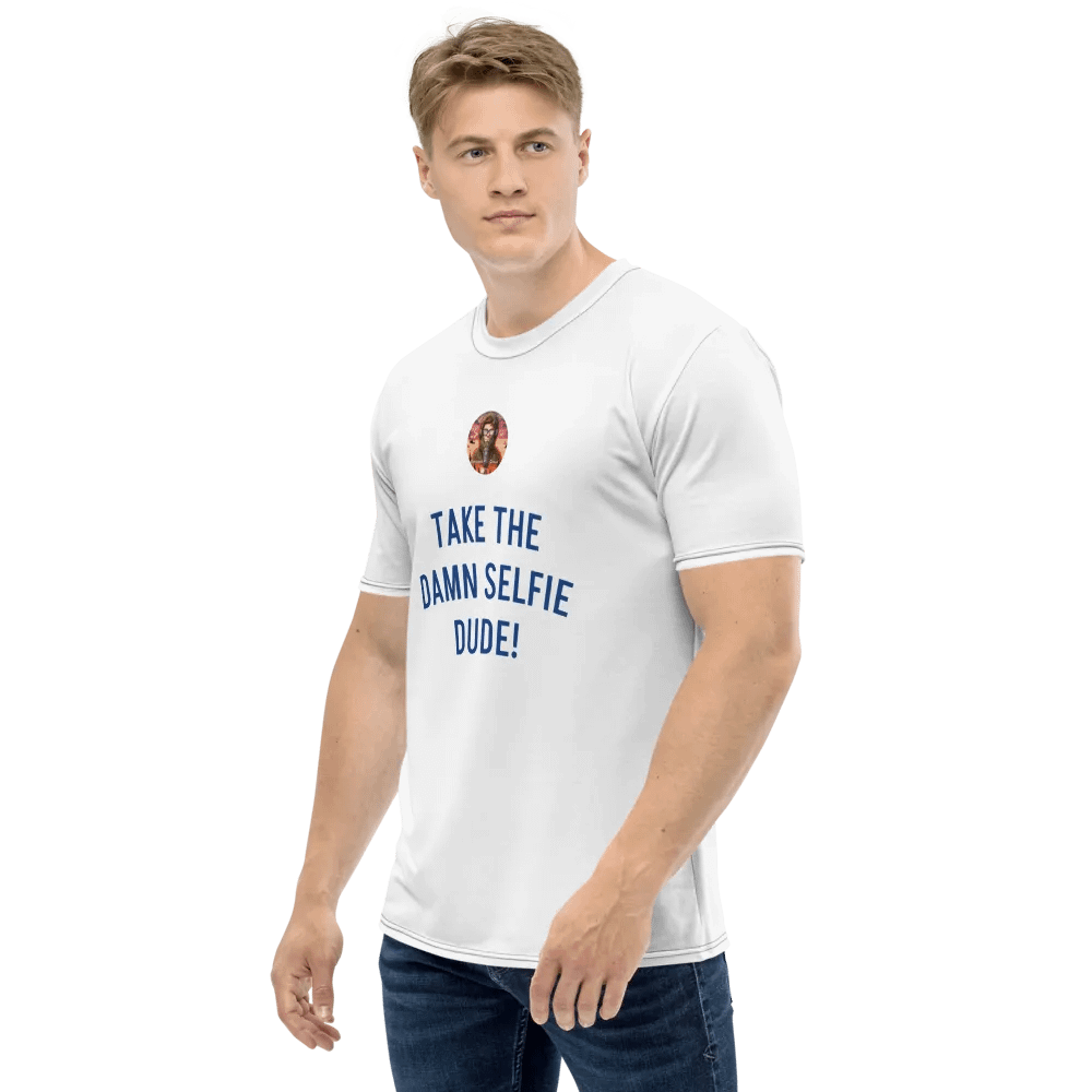 Take The Selfie T-Shirt White product image (3)
