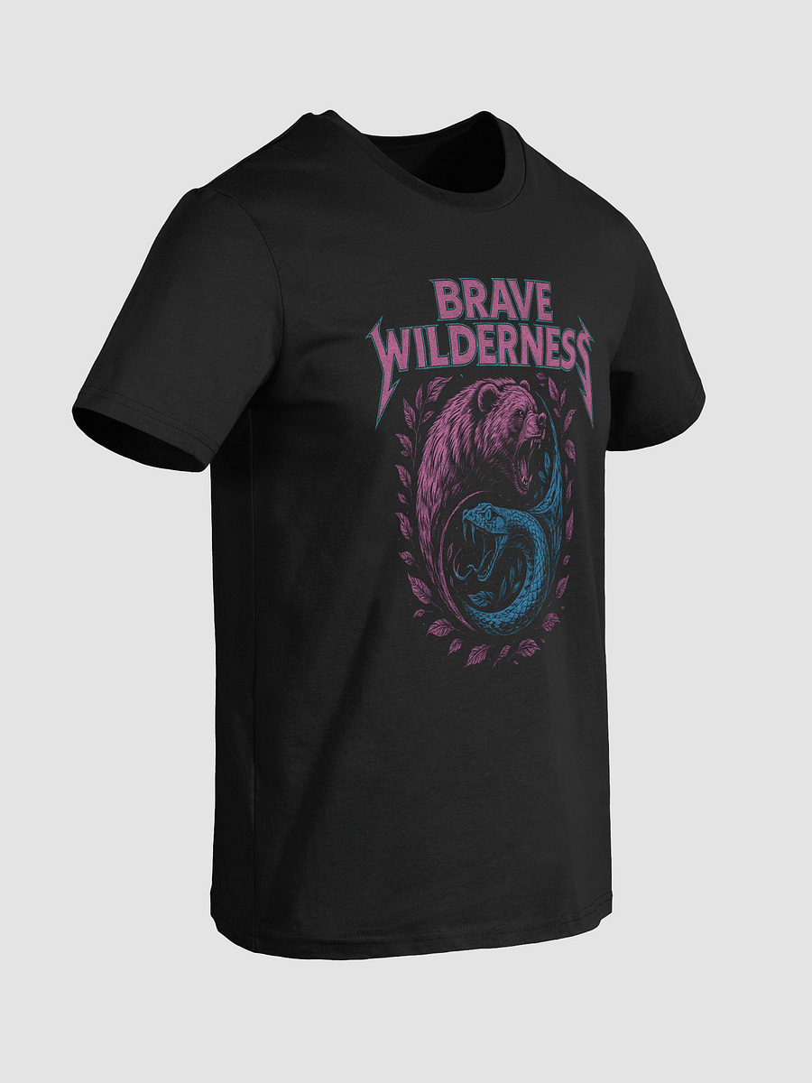 Beartallica Brave Wilderness Organic Unisex T-Shirt product image (2)