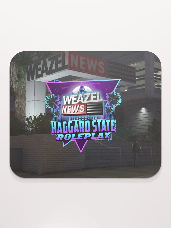 Weazel News HSRP Mousepad product image (2)