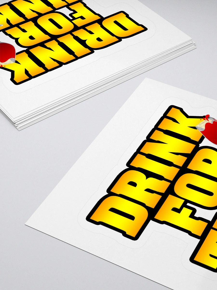DRINK FOR TINK sticker product image (10)