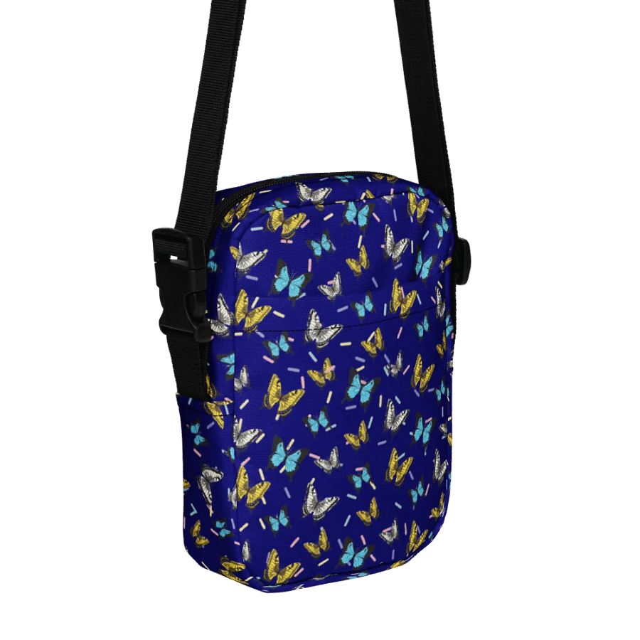 Fluttering Butterfly All-Over Crossbody Bag for nature lovers moms friends product image (9)