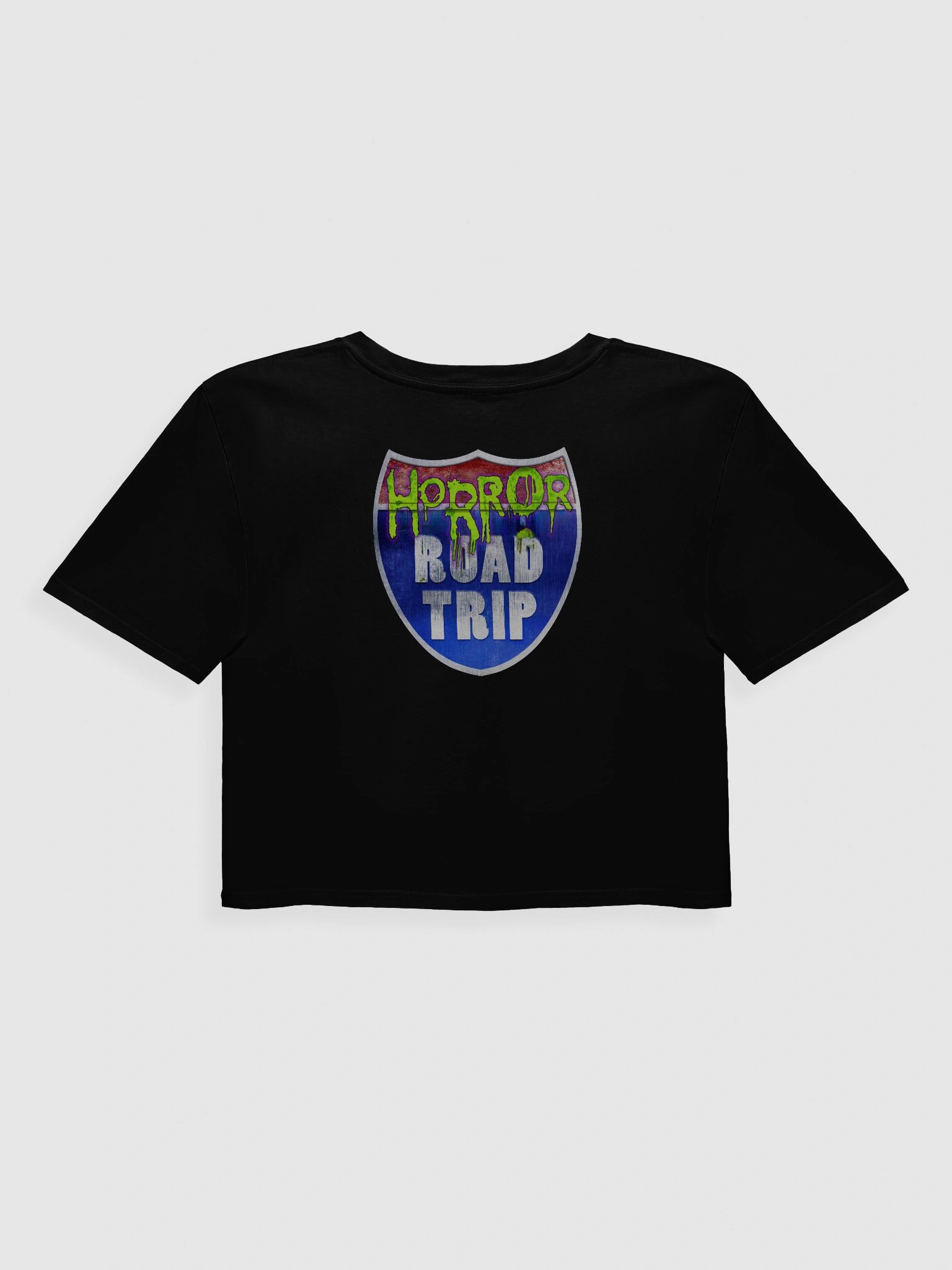 Horror Road Trip | Women's Crop Top | Eddie the Hitchhiker product image (2)
