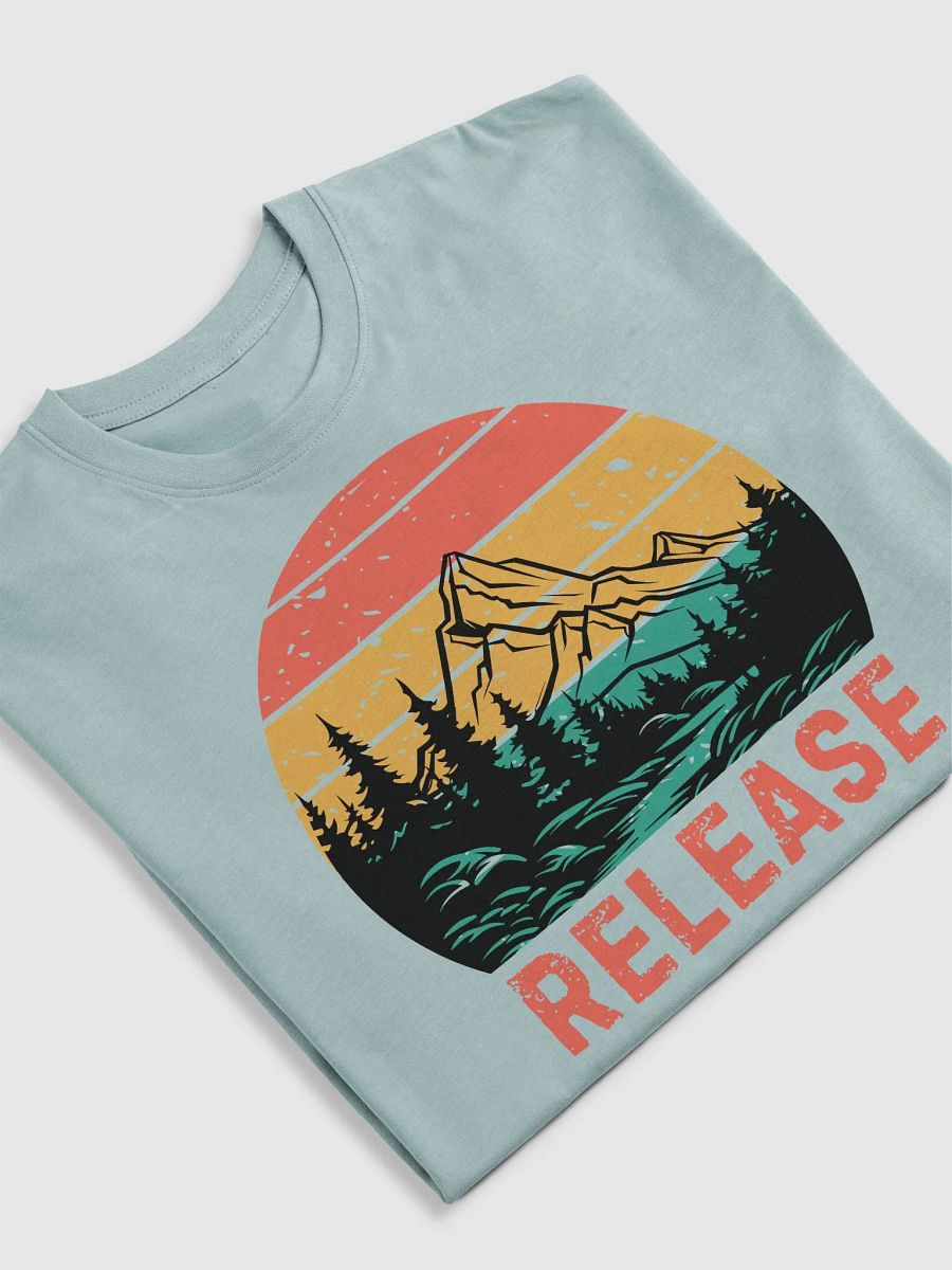 Release Vintage Sunset Mountain Lake Forest T-shirt product image (29)