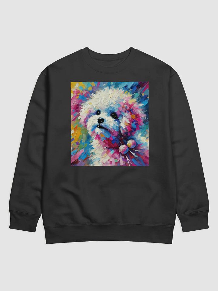 Fluffy Dog Abstract Sweatshirt product image (1)